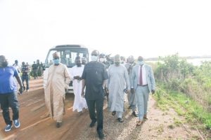 Governor Sani Bello Inspects 10KM Tagwai Dam Road (Photos)